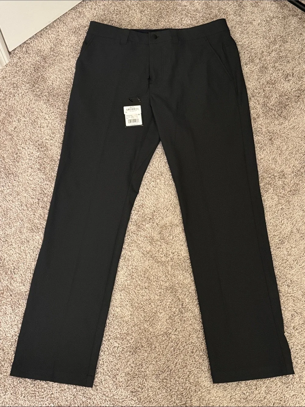 NWT Bad Birdie Black Golf Pants Men's Size 34 x 32